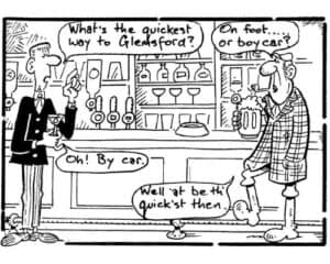 Cartoon - Glemsford