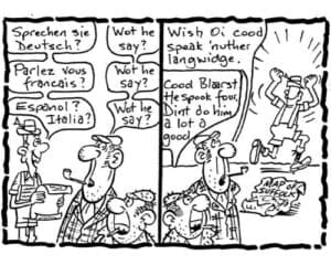 Cartoon - Language